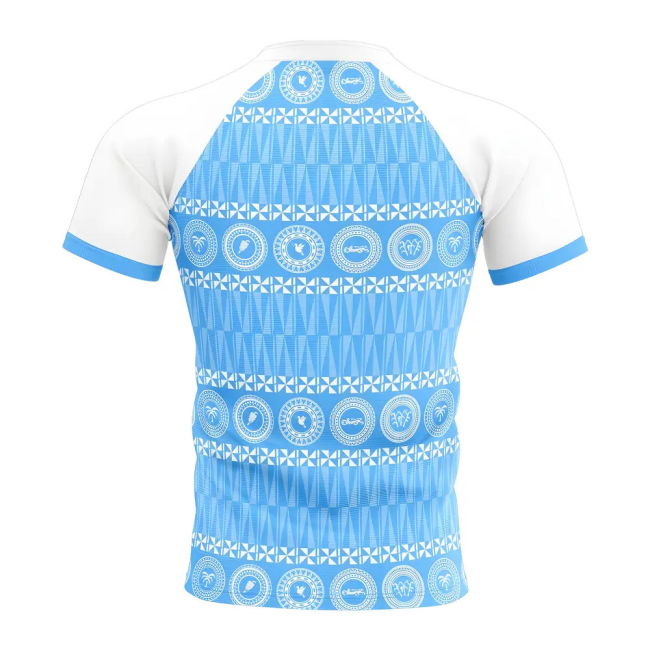 2025-2026 Fiji Concept Home Rugby Shirt Adult Short Sleeve